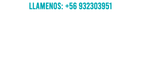 Llamenos: +56 932303951
